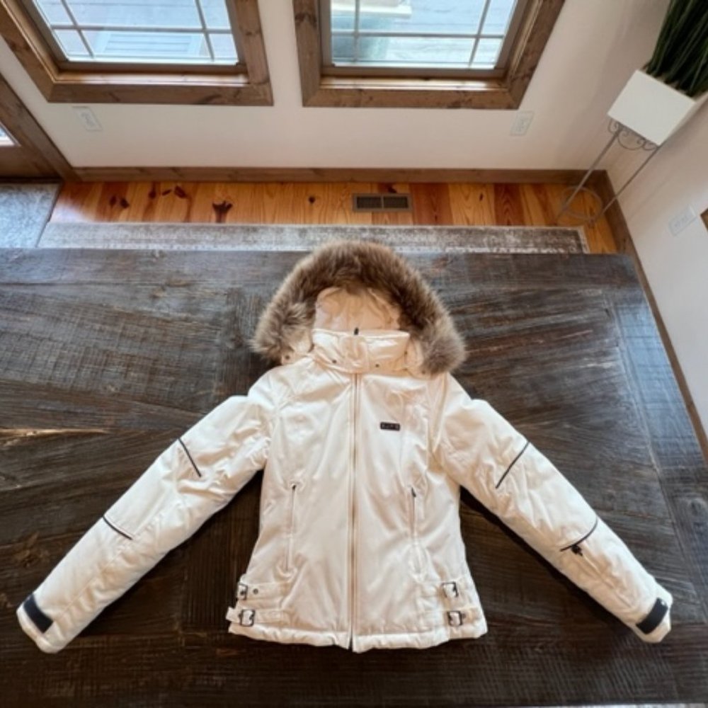 Fila Cream Ski Jacket, size Small